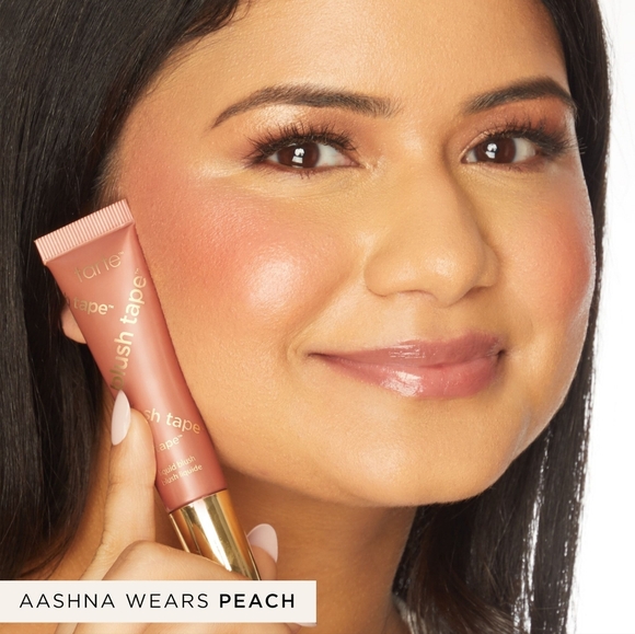 Tarte Shape Tape Shimmering Liquid Blush Wand in Peach - Picture 1 of 14